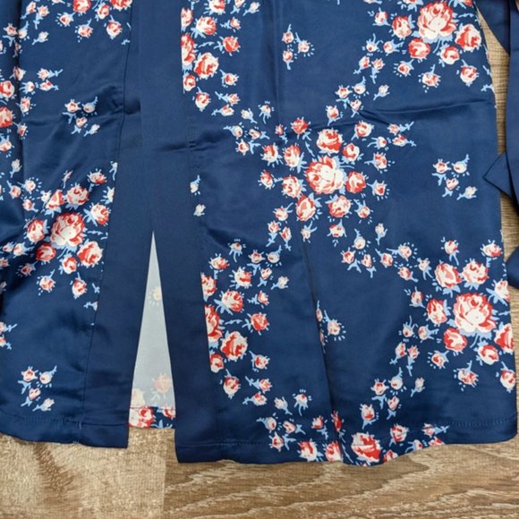 NWT Morgan Lane x FabFitFun Floral Robe L/XL - Picture 6 of 8